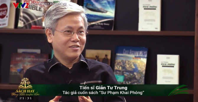 VTV: The book “SƯ PHẠM KHAI PHÓNG” featured on the program “SÁCH HAY THAY ĐỔI CUỘC ĐỜI”